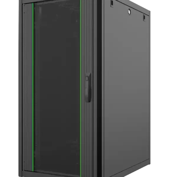Mirsan GTN22U68DE stojeći rek orman 22U/19 600&times;800&times;1164 mm crni