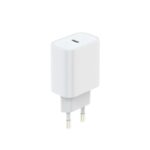 FULMOVA Kućni punjač GAN PD/25W sa USB-C kablom BELI